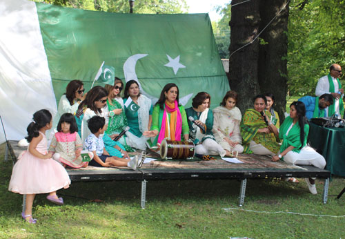Pakistani Garden at One World Day in Cleveland Cultural Gardens